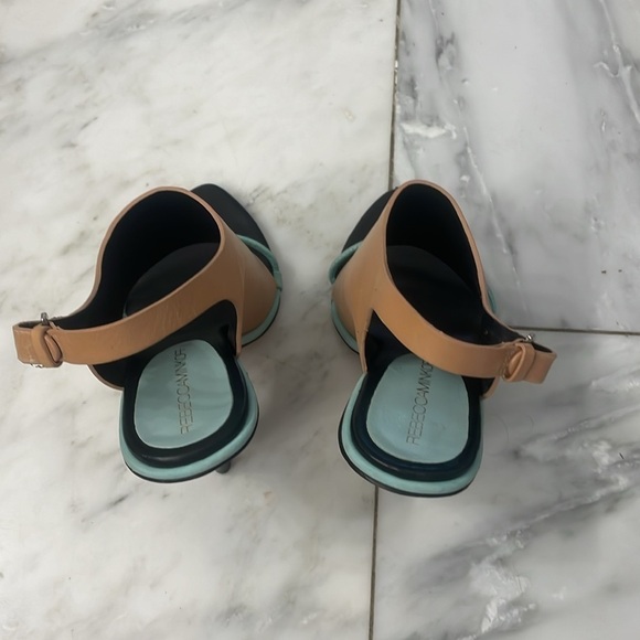 Rebecca Minkoff color block heels size 7 - Picture 6 of 11
